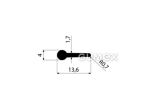 GUMMIPROFILE I-FORM - EPDM